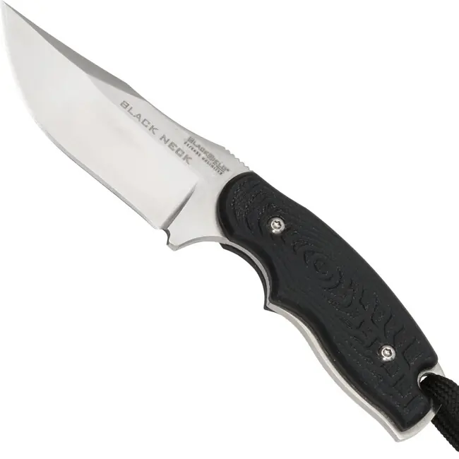 Expresní Doručení BlackField, nůž na krk, černý, 12,5 cm
