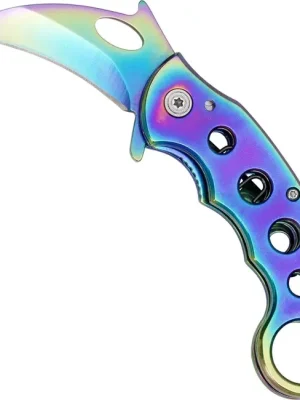 Výprodej Haller Karambit nůž Karambit Rainbow coating