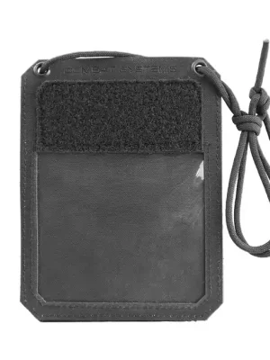 Super Cena Combat Systems Badge Holder pouzdro na doklady, black