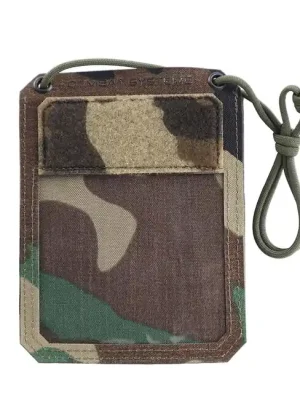 Objednat Nyní Combat Systems Badge Holder pouzdro na doklady, M81 woodland
