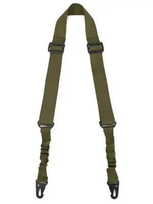 DRAGOWA Tactical Dvoubodový popruh, olivový Omezená Nabídka
