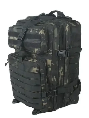 Levný Taktický batoh DRAGOWA Tactical 3P, Multicam Black