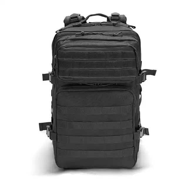 Novinka Batoh DRAGOWA Tactical US Flag Moll 3P, černý