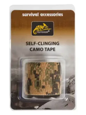 Samonavíjecí maskovací páska Helikon-Tex - USMC Digital Woodland Vysoce Kvalitní