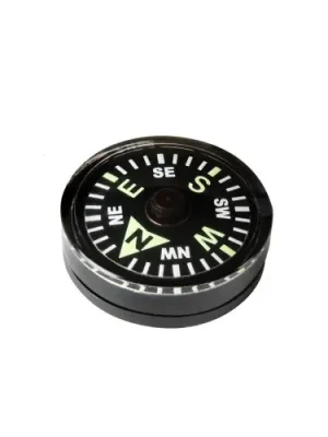 Helikon-Tex Kompaktní kompas Button Small - černý Jen Po Omezenou Doba