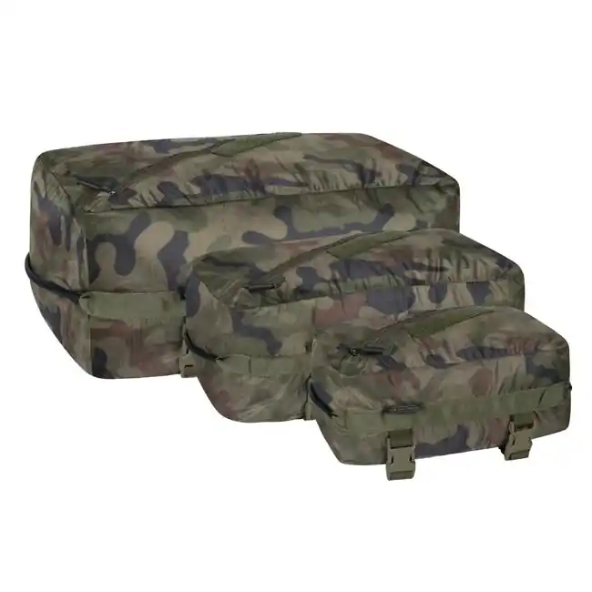 Cestovní organizér Helikon-Tex PAKCELL SET® - Polyester Ripstop - PL Woodland Vysoce Kvalitní