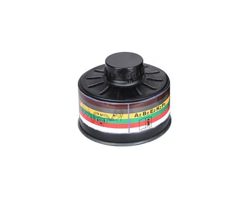 Autentický MSA Kombinovaný filtr NBC A2B2E2HG P3 pro plynovou masku