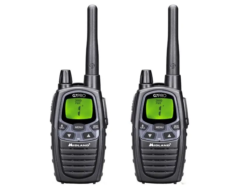 Finální Výprodej Midland Midland G7 Pro PMR vysílač, černý, 2 ks