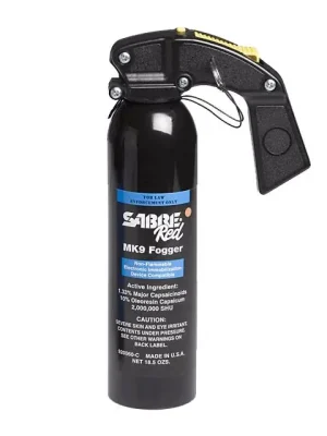 Značkový Security Equipment Corporation Sabre Red MK-9 Defenzivní sprej, pepř, kužel 547 ml