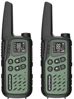 BaoFeng vysílačka BF-T25E PMR Radio 2 ks - zelená Vysoce Kvalitní