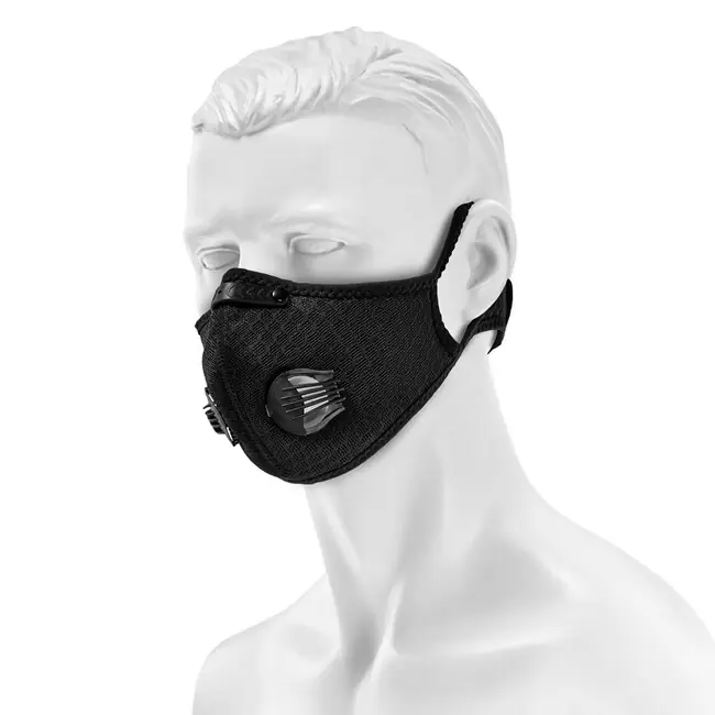 Odeslání Ihned Maraton mřížkovaná anti-smogová maska - černá