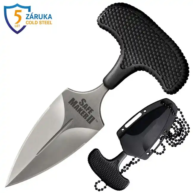 Nejlepší Cena Cold Steel Nůž s pevnou čepelí Safe Maker II (AUS8A)