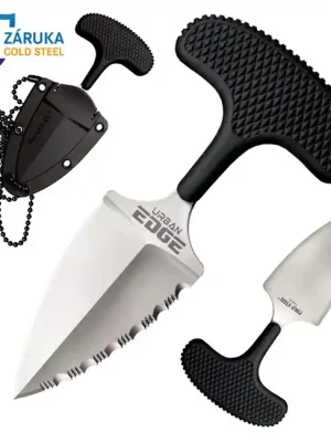 Cold Steel Nůž s pevnou čepelí Urban Edge 50/50 Edge (AUS8A) Akční Cena