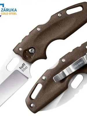 Cenový Hit Cold Steel Zavírací nůž Tuff Lite Plain hnědá rukojeť (AUS8A)