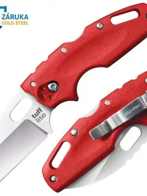 Odeslání Ihned Cold Steel Zavírací nůž Tuff Lite Plain červená rukojeť (AUS8A)