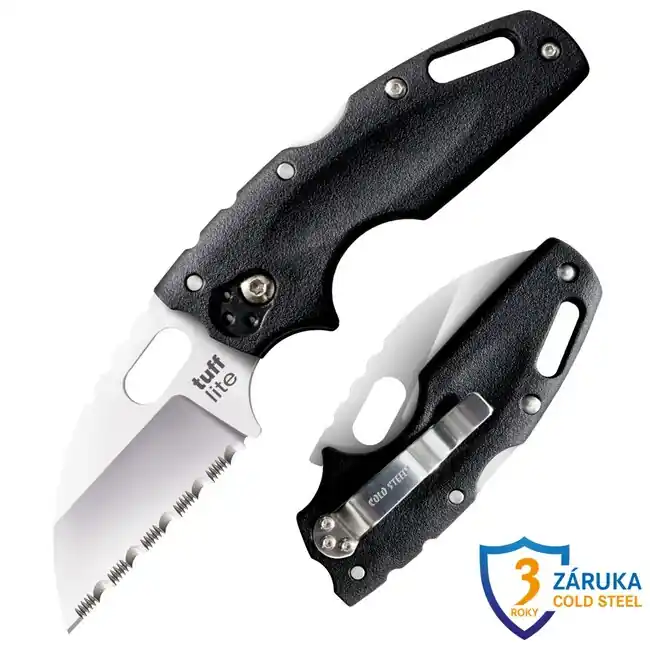 Cold Steel Zavírací nůž Tuff Lite Serrated (AUS8A) Bezpečná Platba