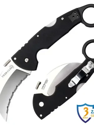 Cold Steel Zavírací nůž Tiger Claw Serrated Edge Levný