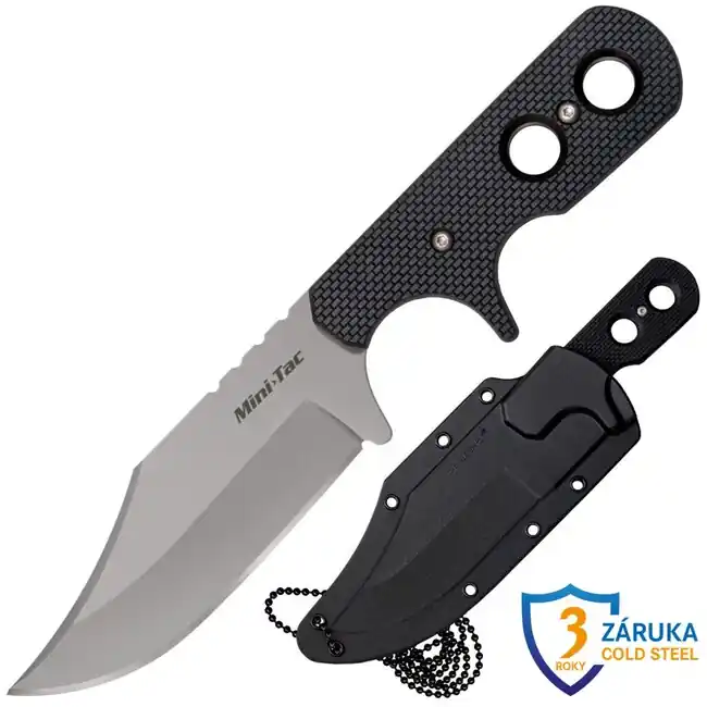 Cold Steel Nůž s pevnou čepelí Mini Tac Bowie Objednat Nyní