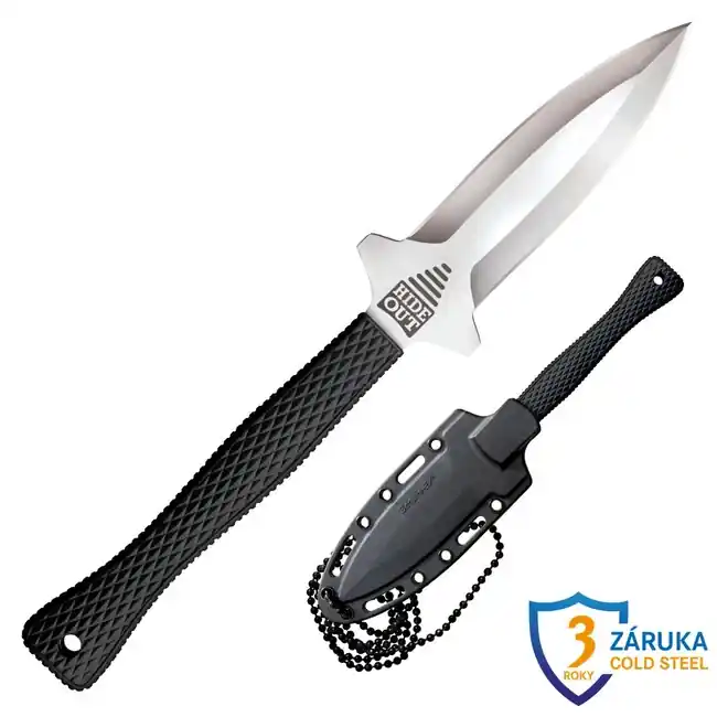 Cold Steel Nůž s pevnou čepelí Hide Out (AUS8A) Novinka