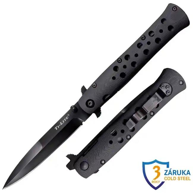 Odeslání Ihned Cold Steel Zavírací nůž Ti-Lite 4" G-10 rukojeť (S35VN)