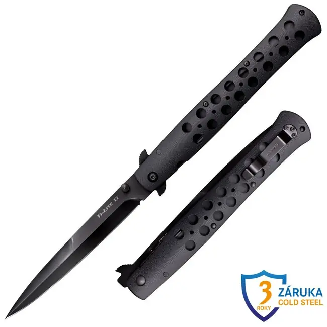 Cenová Bomba Cold Steel Zavírací nůž Ti-Lite 6" G-10 rukojeť (S35VN)