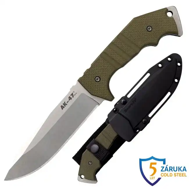 Cold Steel Nůž s pevnou čepelí AK-47 polní nůž (Stonewashed) Levný