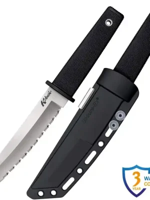 Cold Steel Nůž s pevnou čepelí Kobun Serrated (AUS8A) Vrácení Zdarma