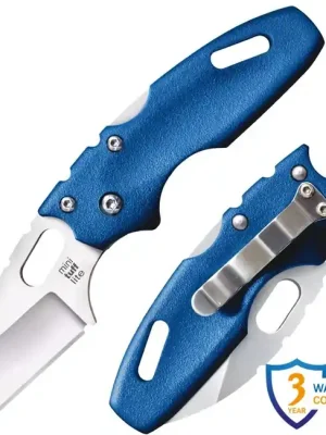 Novinka Cold Steel Zavírací nůž Mini Tuff Lite Plain Edge Blue