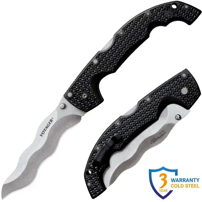 Originální Cold Steel Zavírací nůž Kris Voyager (AUS10A)