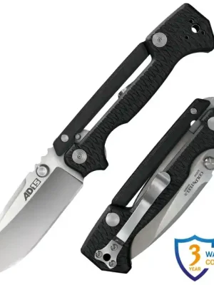 Cold Steel Zavírací nůž AD-15 Black Handle (S35VN) Vrácení Zdarma