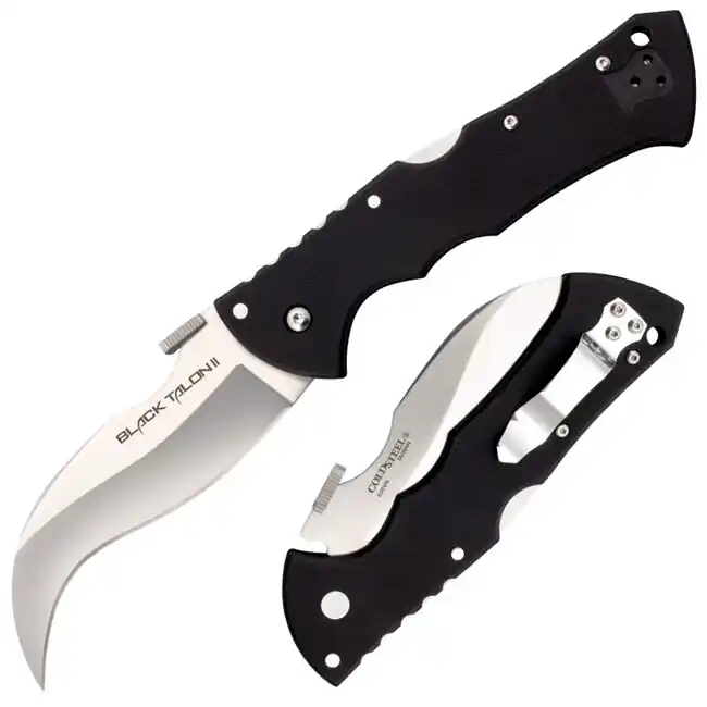 Nejlepší Volba Cold Steel Zavírací nůž Black Talon 2 Plain Edge