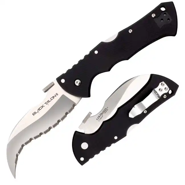 Cold Steel Zavírací nůž Black Talon 2 Serrated Hit Sezóny