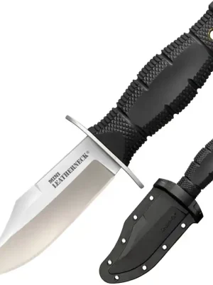 Cold Steel Nůž s pevnou čepelí Mini Leatherneck Clip Point Finální Výprodej
