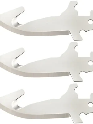 Aktuální Cold Steel Zavírací nůž Click N Cut (3-balení ze Gut Hook Blades)