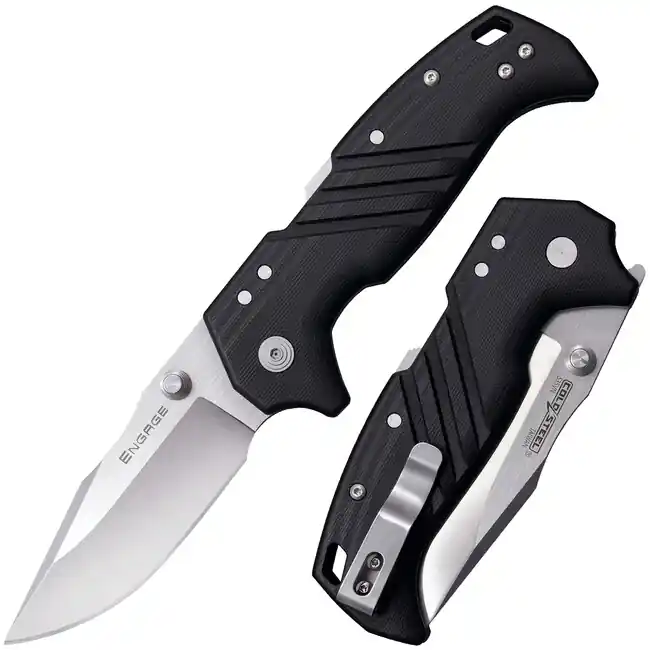 Hit Sezóny Cold Steel Zavírací nůž 3.5" Engage S35VN Black G-10 HANDLE