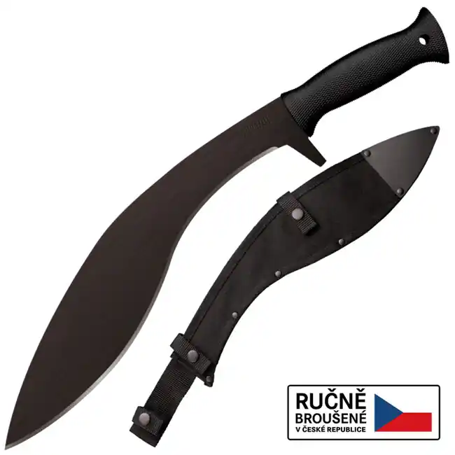 Finální Výprodej Cold Steel Mačeta Kukri Plus Machete (s pochvou) - broušeno v ČR