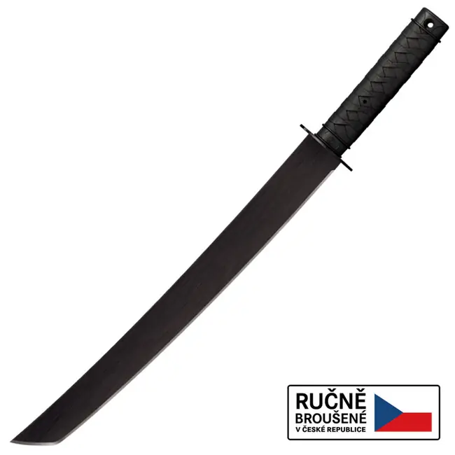 Cold Steel Mačeta Tactical Wakizashi Machete (s pochvou) - broušeno v ČR Vrácení Zdarma