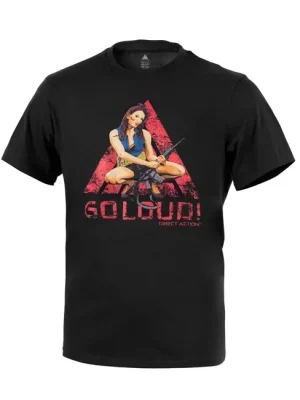 Direct Action® Tričko "Direct Action Girl" 1 - Cotton - černá Sleva