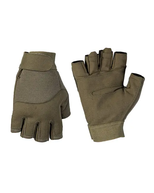 Must-Have Mil-Tec Army rukavice bez prstů, olivové