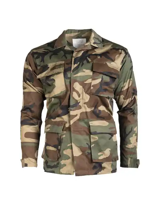 Vysoce Kvalitní Mil-Tec Blůza US typ BDU woodland