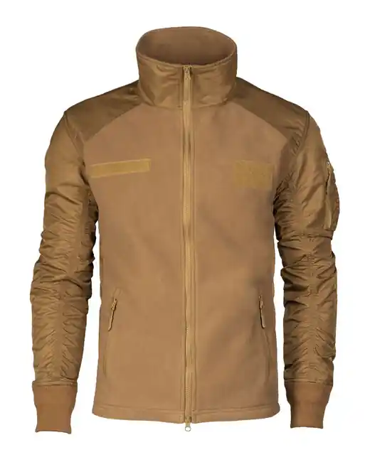 Hit Sezóny Mil-Tec Bunda fleece USAF tmavý kojot