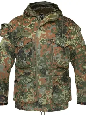 Akční Cena Mil-Tec Bunda LIGHT WEIGHT s kapucí flecktarn