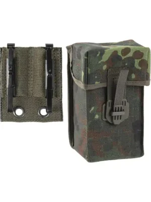 Značkový Mil-Tec BW pouzdro na zásobník G3 s adaptérem, flecktarn
