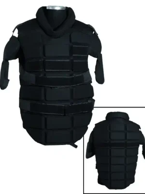 Značkový Mil-Tec Chránič hrudníku pro pořádkovou policii, černé