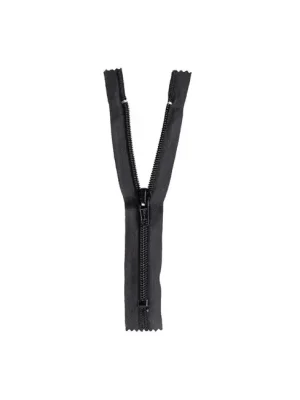 Víkendová Akce Mil-Tec černý zip 150 mm pro klínové kalhoty