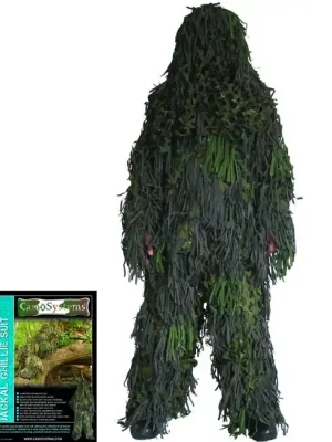 Mil-Tec Ghillie oblek ŠAKAL, woodland Pouze Dnes