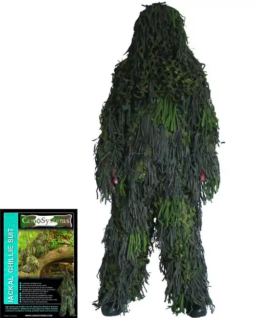 Mil-Tec Ghillie oblek ŠAKAL, woodland Pouze Dnes