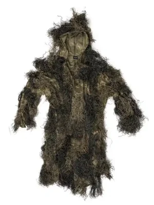 Časově Omezené Mil-Tec Ghillie oblek s protipožárním ošetřením, woodland