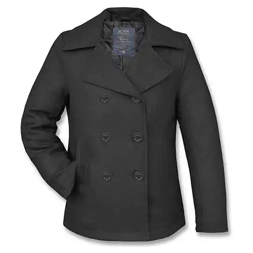 Mil-Tec Kabát US PEA COAT vlněný černý Dokud Zásoby Vydrží