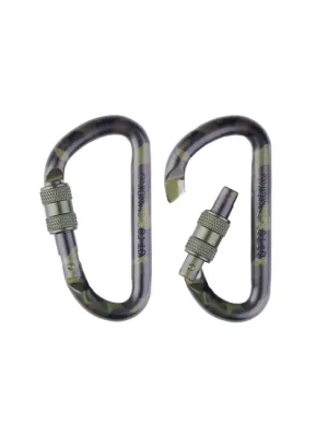 Výprodej Mil-Tec Karabina taktická šroubovací 80 mm woodland pár